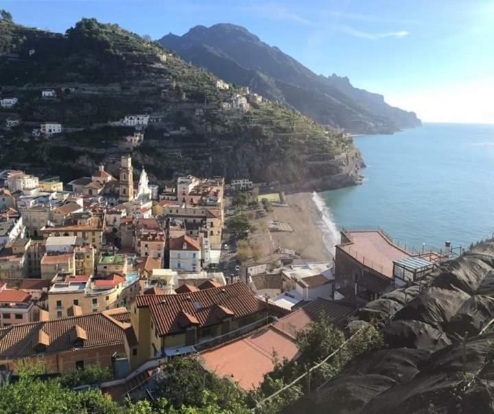 Amalfi Coast Palace In Minori Apartment Ngoại thất bức ảnh